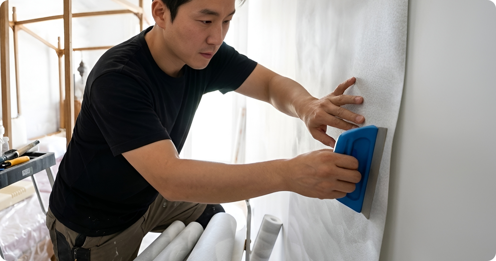 Installation wallpaper